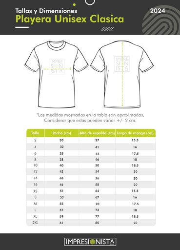Playera Clásica Unisex